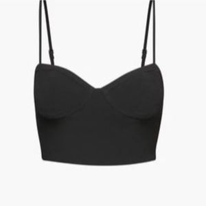 Aritzia Sunday Best Bonnie Bustier in Black NWT Sz Medium
